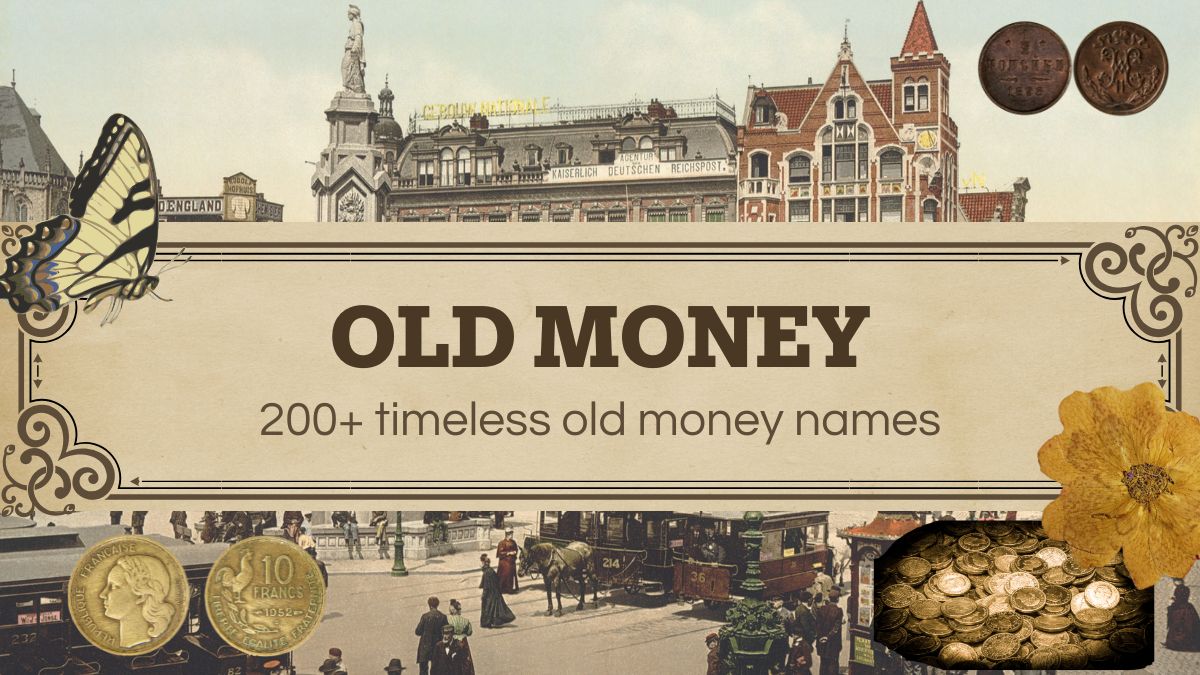 old money names